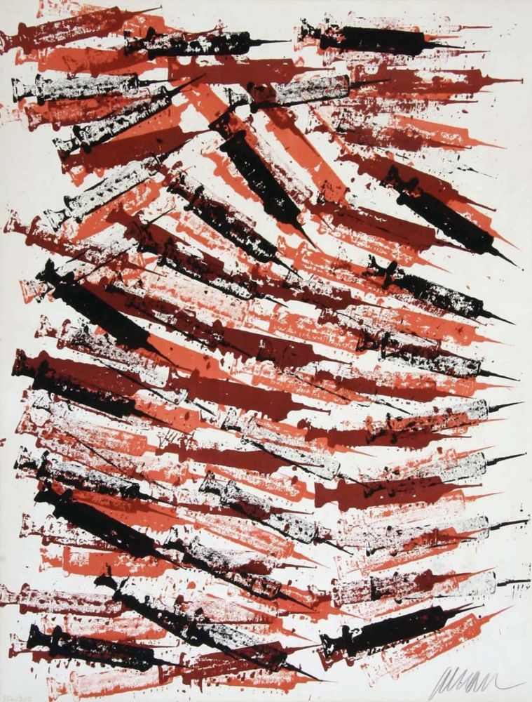 Lithograph Arman - Hypored