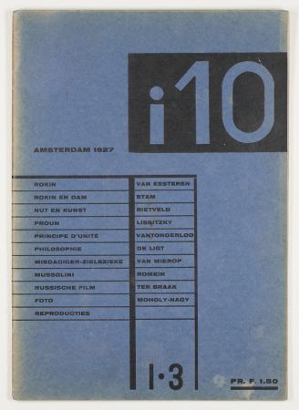 Illustrated Book Moholy-Nagy - I10 International Revue