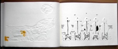 Illustrated Book Isgro - I cinque Isgrò