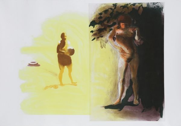 Etching And Aquatint Fischl - I from Beach Scenes Series