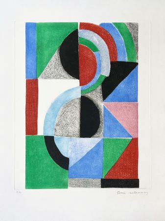 Etching And Aquatint Delaunay - Icône