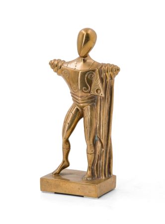 Multiple De Chirico - Il Trovatore – bronze sculpture
