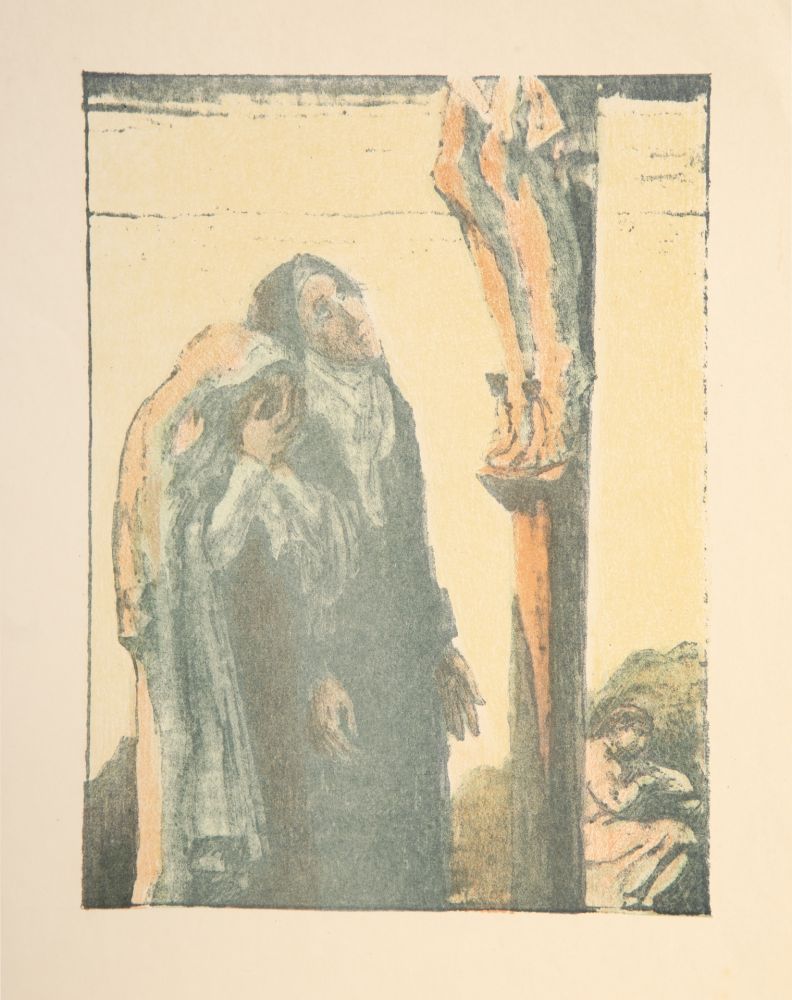 Lithograph Denis - Illustration from Poemes