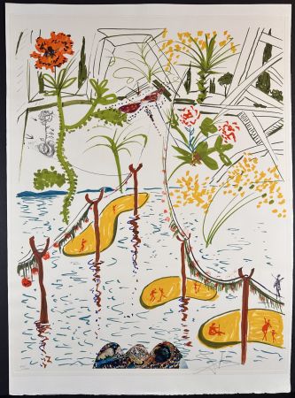 Etching Dali - Imaginations & Objects of The Future Biological Garden