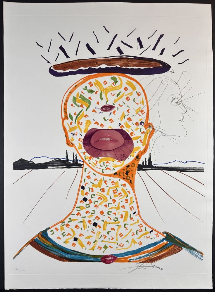 Etching Dali - Imaginations & Objects of The Future Cyclopean Make-Up