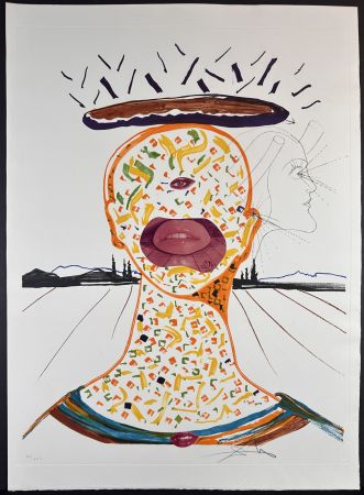 Etching Dali - Imaginations & Objects of The Future Cyclopean Make-Up