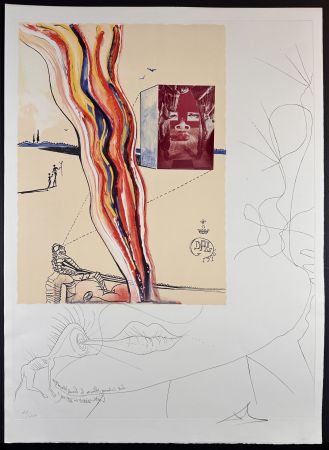 Etching Dali - Imaginations & Objects of The Future Liquid & Gaseous TV