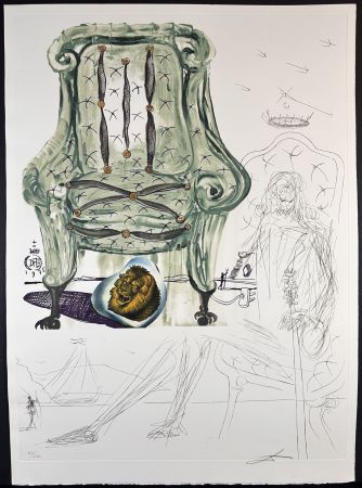 Etching Dali - Imaginations & Objects of The FutureBreathing Pneumatic Armchair