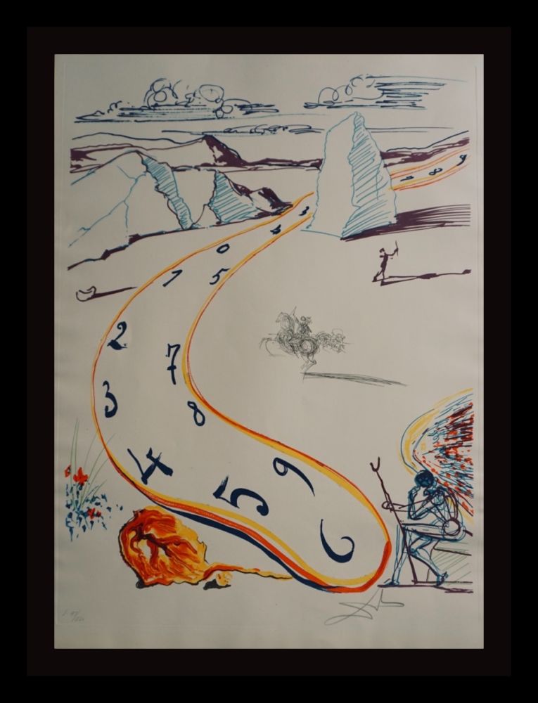 Etching Dali - Imaginations & Objects ofThe Future Melting Space Time