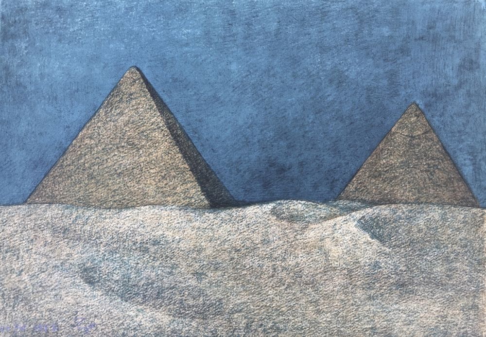 Lithograph Zuniga - Impressions of Egipto (Egypt) plate 2