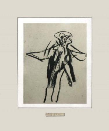Lithograph Kooning - In Favor of Ones Time