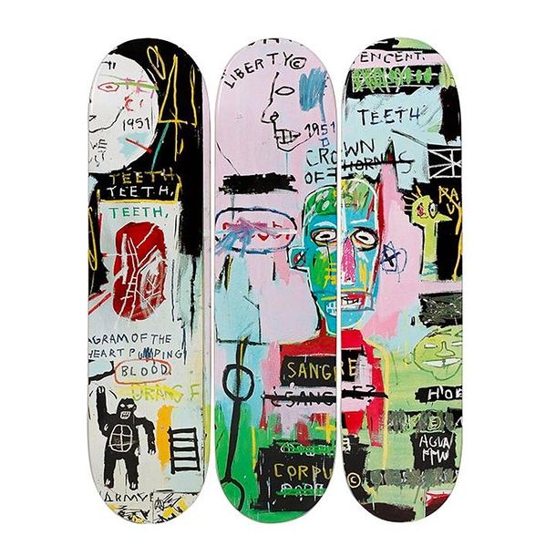 Lithograph Basquiat - In Italian