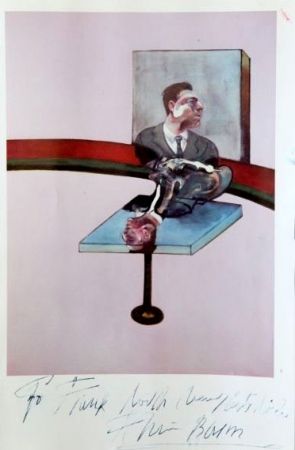 Poster Bacon - In Memory of George Dyer, from a triptych (1971)
