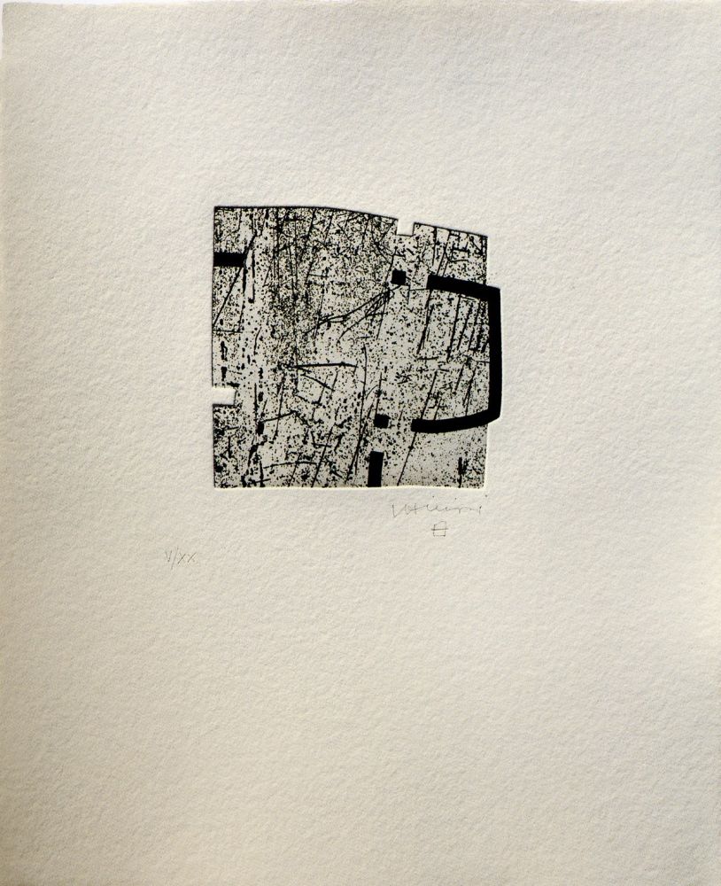 Etching Chillida - Indetenible quietud (La)