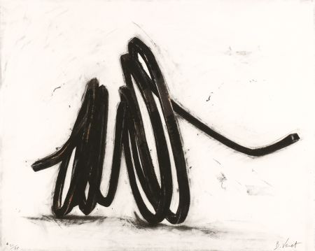 Engraving Venet - Indeterminate Line I