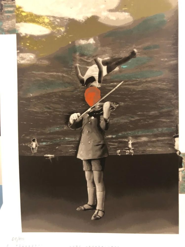 Screenprint Calvo - Infancia