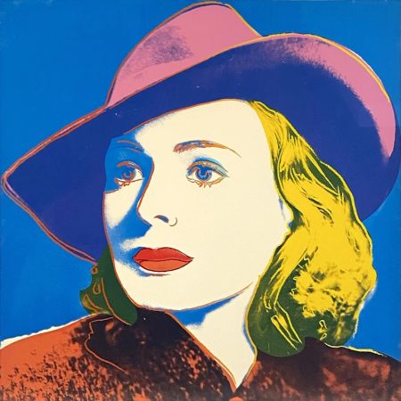 Screenprint Warhol - Ingrid with Hat, II.315 from Ingrid Bergman