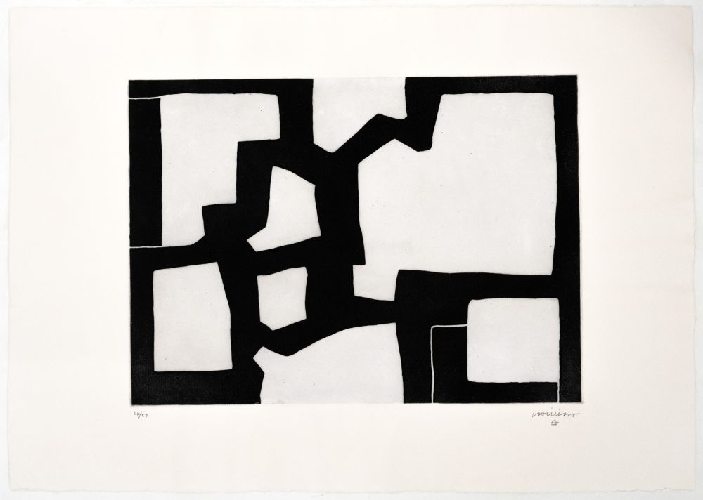 Screenprint Chillida - Inguru V