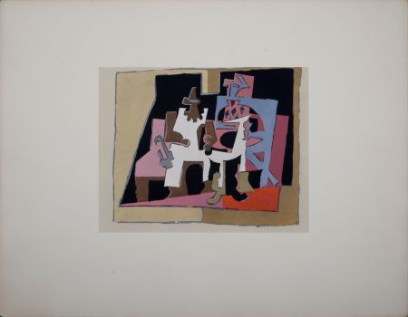 Pochoir Picasso - Intérieur, 1933 - Sought-after pochoir!