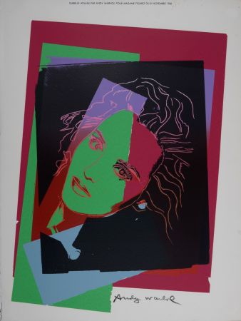 Screenprint Warhol - Isabelle Adjani, 1986