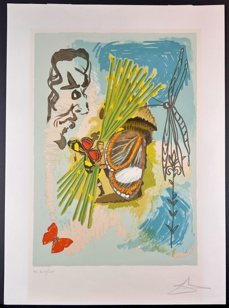 Lithograph Dali - Ivanhoe The Overseer