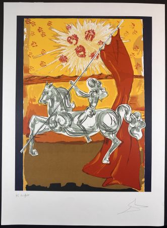 Lithograph Dali - Ivanhoe Wilfred of Ivanhoe