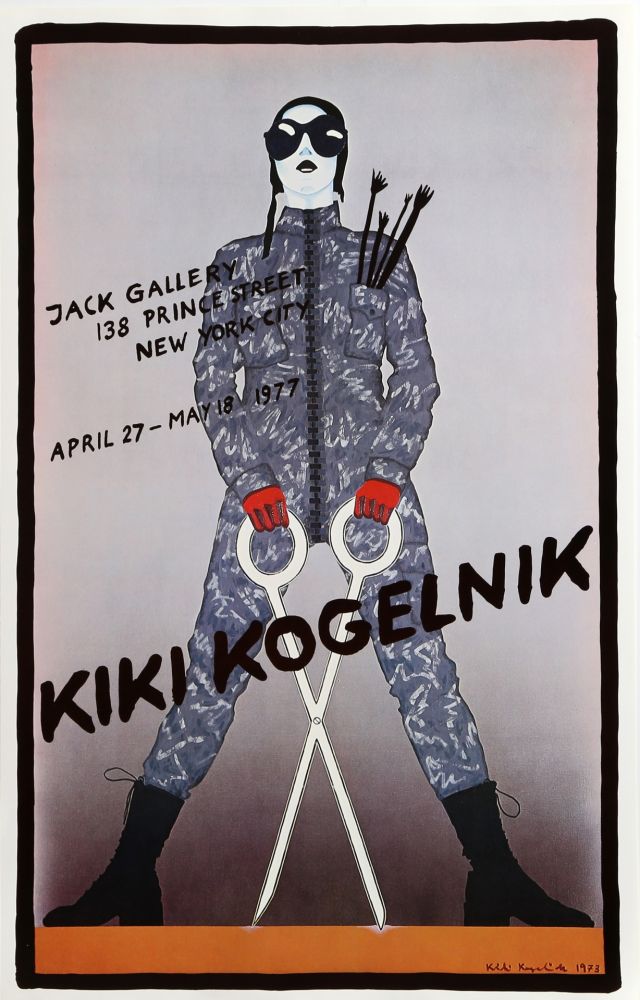 Poster Kogelnik - Jack Gallery (Scissors)