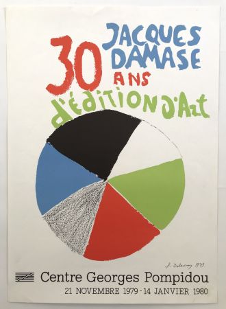 Lithograph Delaunay - Jacques Damase, 30 ans d'édition d'art / Centre Georges Pompidou