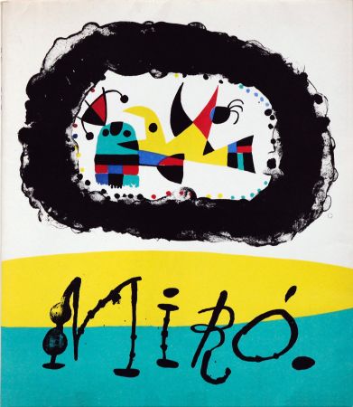 Illustrated Book Miró - Jacques Prévert : JOAN MIRÓ. Avec 8 lithographies originales (Maeght 1956)