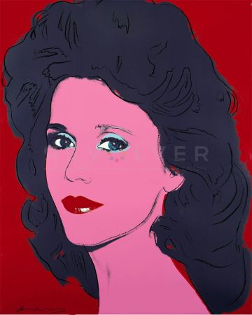 Screenprint Warhol - Jane Fonda (FS II.268)