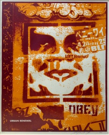 Screenprint Fairey - Japan Stencil 