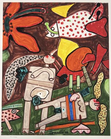 Numeric Print Corneille - Jardin d'été, 1968 - Tirage à  45 ex