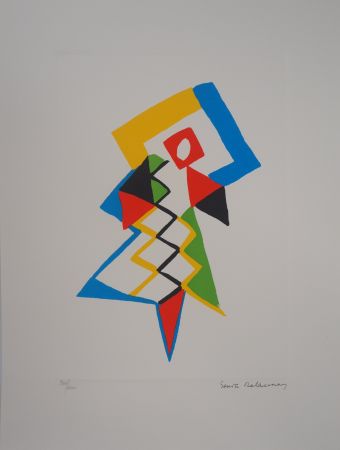 Lithograph Delaunay - Jazz