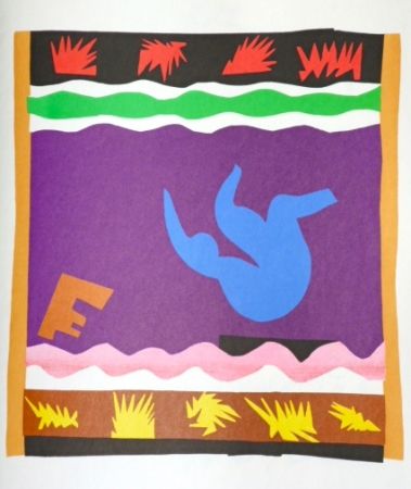 Lithograph Matisse - Jazz le toboggan