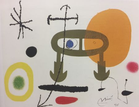 Etching And Aquatint Miró - Je n'ai jamais a ecrire ou les incipit