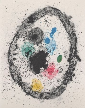 Illustrated Book Miró - Je travaille comme un jardinier