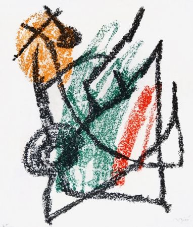 Lithograph Miró - Je Travaille Comme un Jardinier (I Work Like a Gardener), 1963