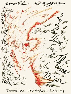 Illustrated Book Masson - Jean-Paul Sartre : Vingt-deux dessins sur le thème du désir