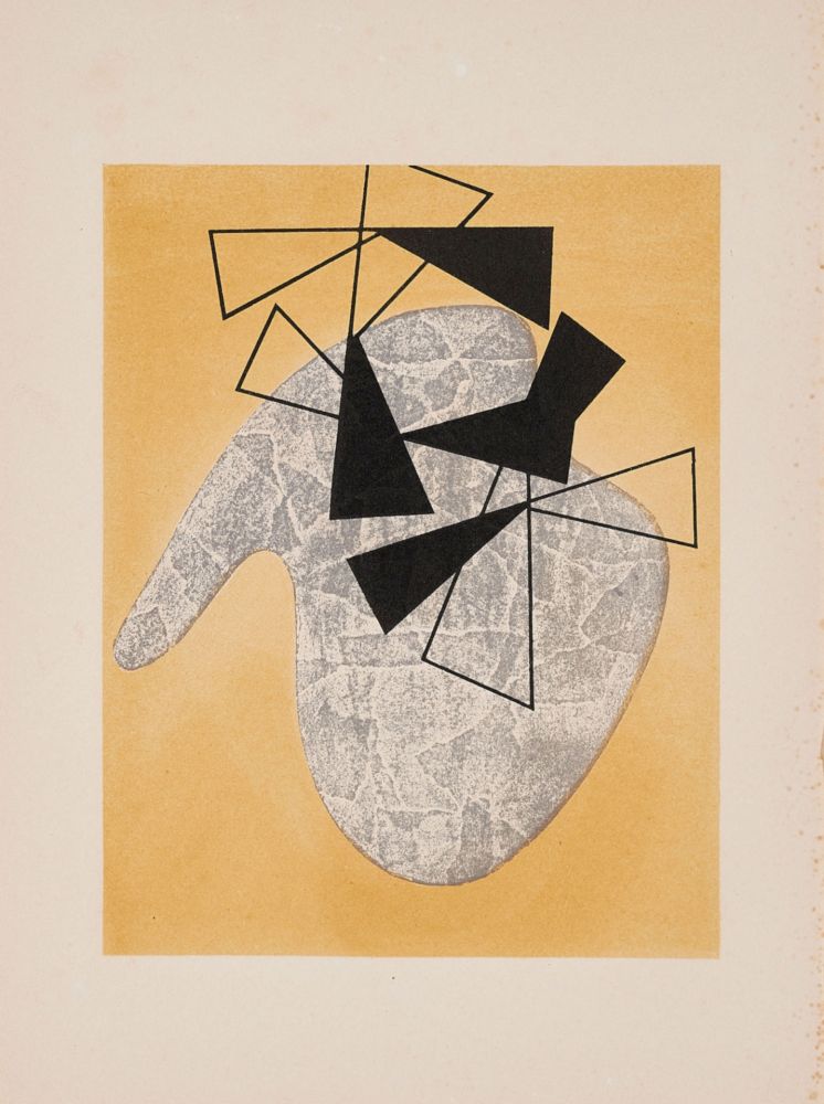 Lithograph Arp - Jean Arp & Sophie Taeuber-Arp, Aux Nourritures Terrestres, 1950 