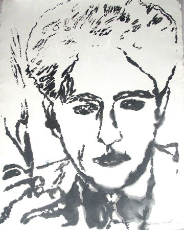 Screenprint Warhol - Jean Cocteau