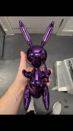 No Technical Koons - Jeff Koons (After) - Balloon Rabbit Purple