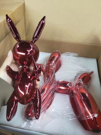 No Technical Koons - Jeff Koons (After) - Balloon Rabbit Red