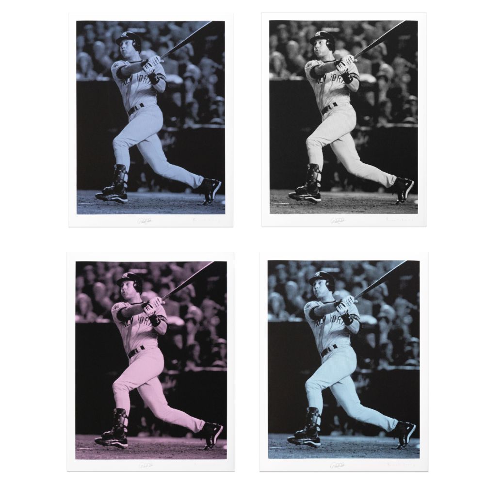 Screenprint Young - JETER - THE SWING FAN PRINT SET