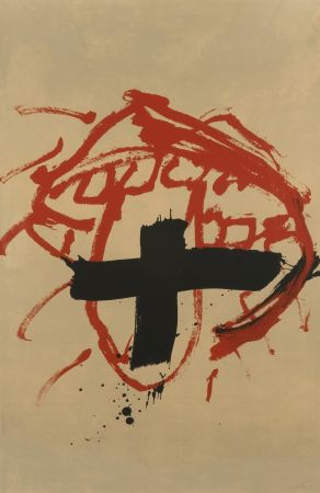 Screenprint Tàpies - Jeu de Paume