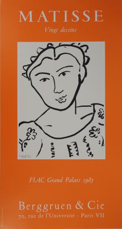 Illustrated Book Matisse - Jeune femme à la blouse fleurie