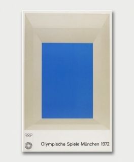 Screenprint Albers - Jeux Olympiques de Munich 1972