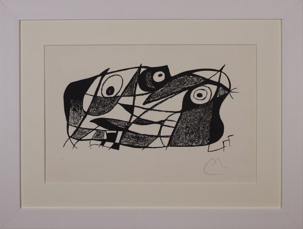 Lithograph Miró - Joan Mirò Fotoscop