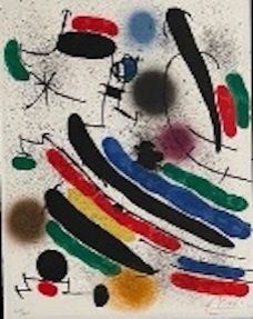 Lithograph Miró - Joan Miró Litografó I
