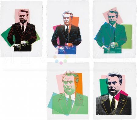 Screenprint Warhol -  John Gotti Complete Portfolio by Andy Warhol 