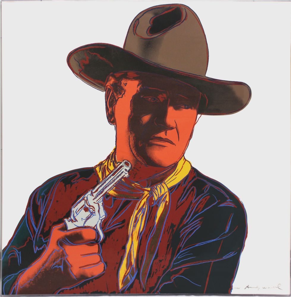 Screenprint Warhol - John Wayne (FS II.377)